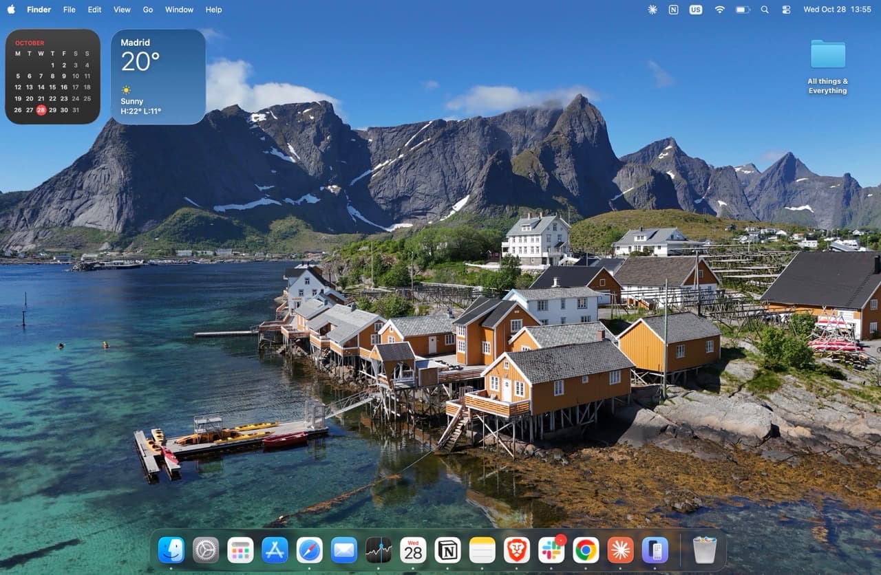 Felipe's desktop